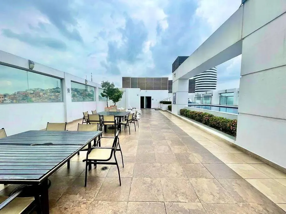 Suite De Lujo Con Hermosa Vista Guayaquil Appartamento